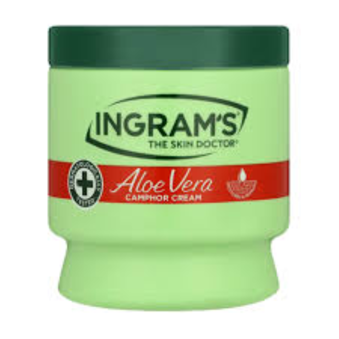 INGRAMS CAMPHOR CREAM ALOE VERA 450ML